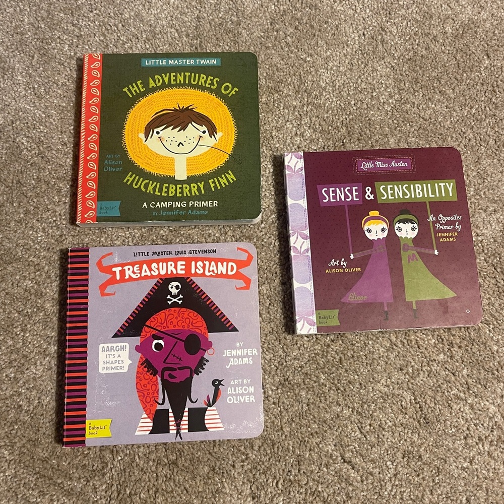Baby Lit Classic Board Book Bundle